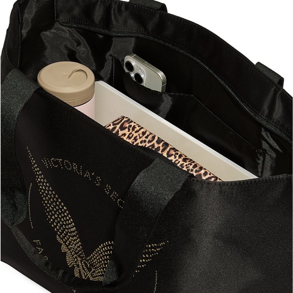 Victoria's Secret Black Fashion Show Tote Bag - Picture 3 of 7